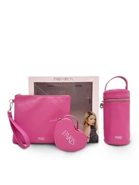 Paris Hilton Hot Pink 3-Piece Accessory Set